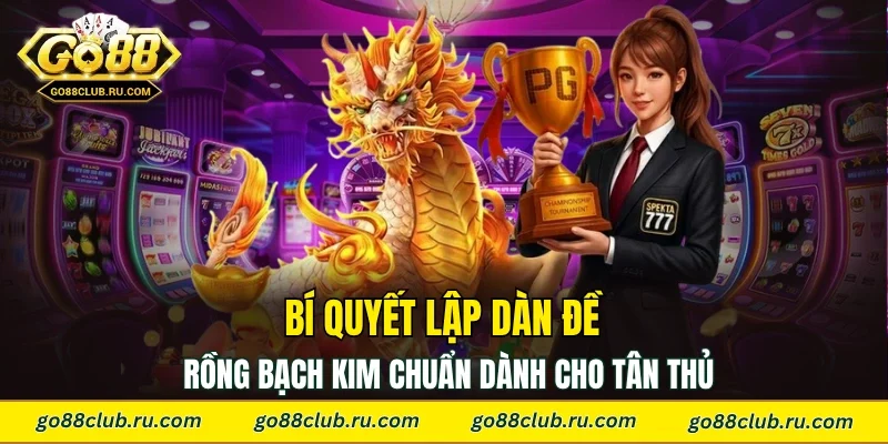 Bí quyết lập dàn đề Rồng Bạch Kim chuẩn dành cho tân thủ